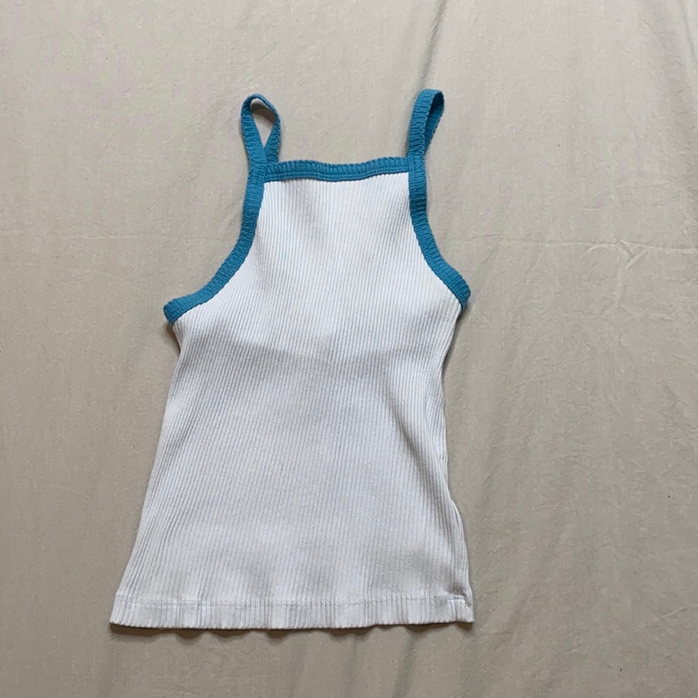 Light blue tank top